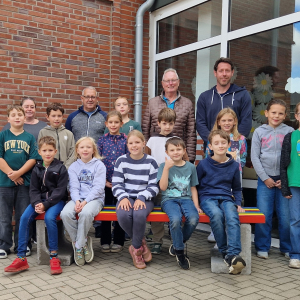 Einweihung der Freundschaftsbank
